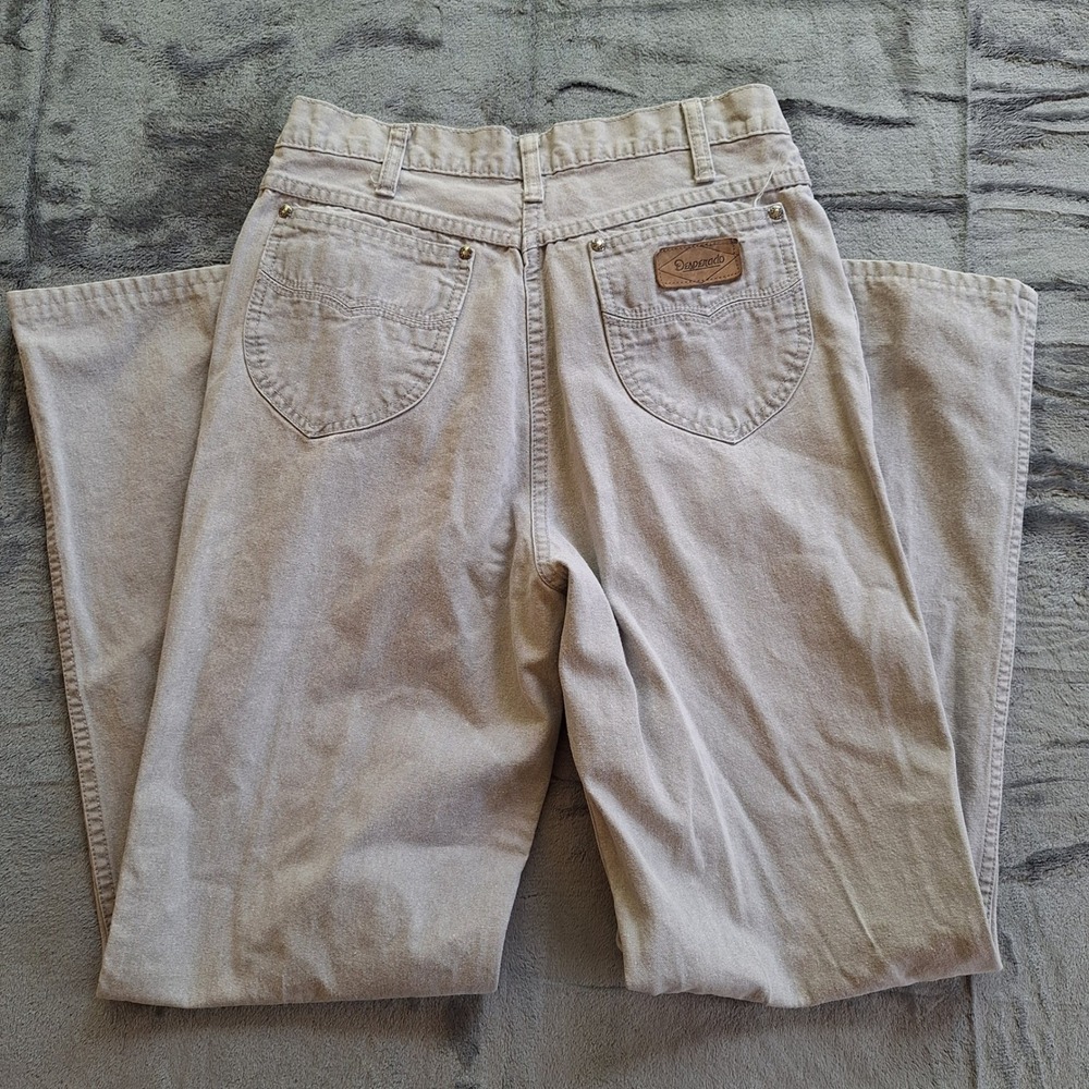 Desperado Vintage Western Jeans‎ 70s 80s Wide Leg Gray 13 Women